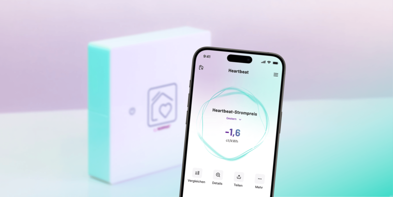 Heartbeat App mit dynamischem Stromtarif